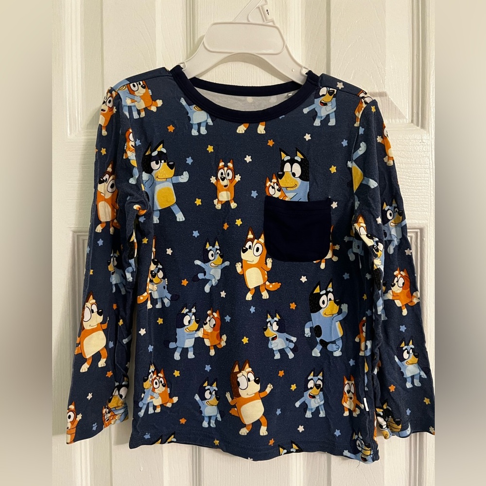 Little Sleepies Play Collection Bluey Shirt